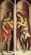 Filippino Lippi St.john the Baptist oil on canvas